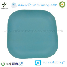 Eco-friendly bambu placas quadradas azul